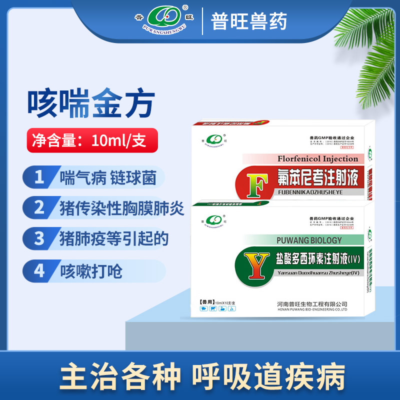 咳喘金方 主治各种呼吸道疾病 兽用厂家直销