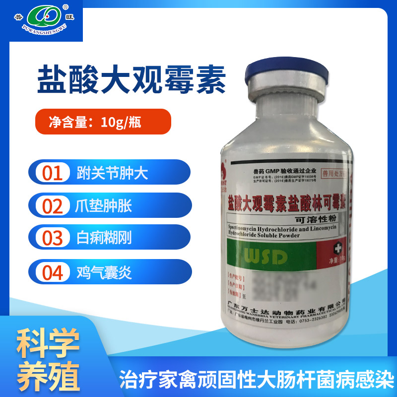 盐酸大观霉素注射液