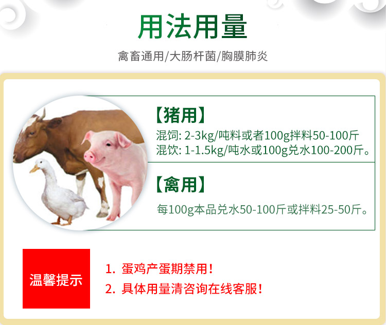 10%包被恩诺沙星可溶性粉 兽用