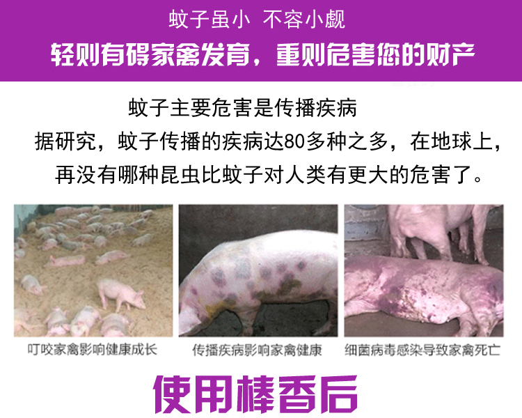 普旺兽药 棒香4